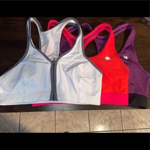 3 Sport Bras (Champion+more)